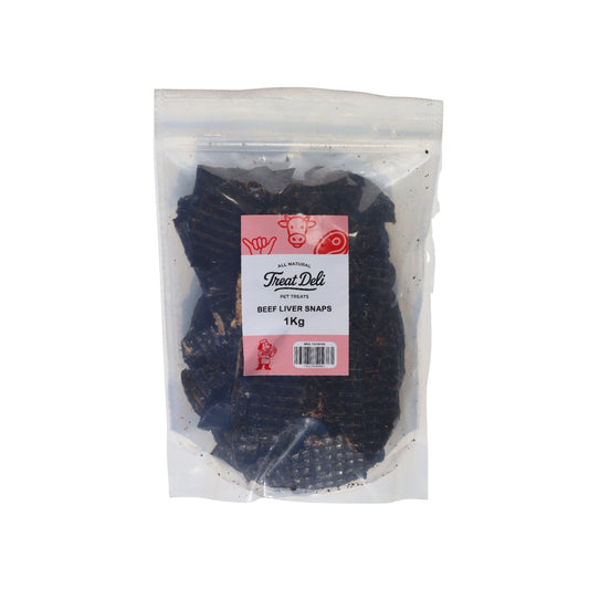 Treat Deli Beef Liver Snaps 1Kg